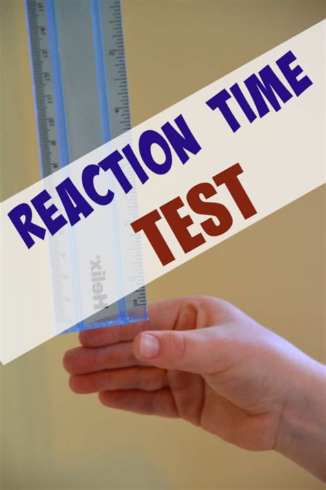 reaction time test ruler